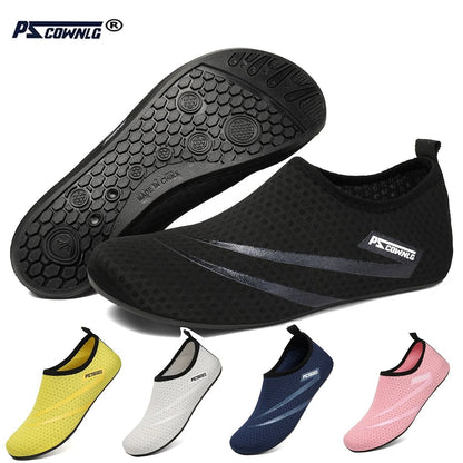 Unisex Quick Dry Aqua Shoes for Swimming, Surfing, and Water Sports
