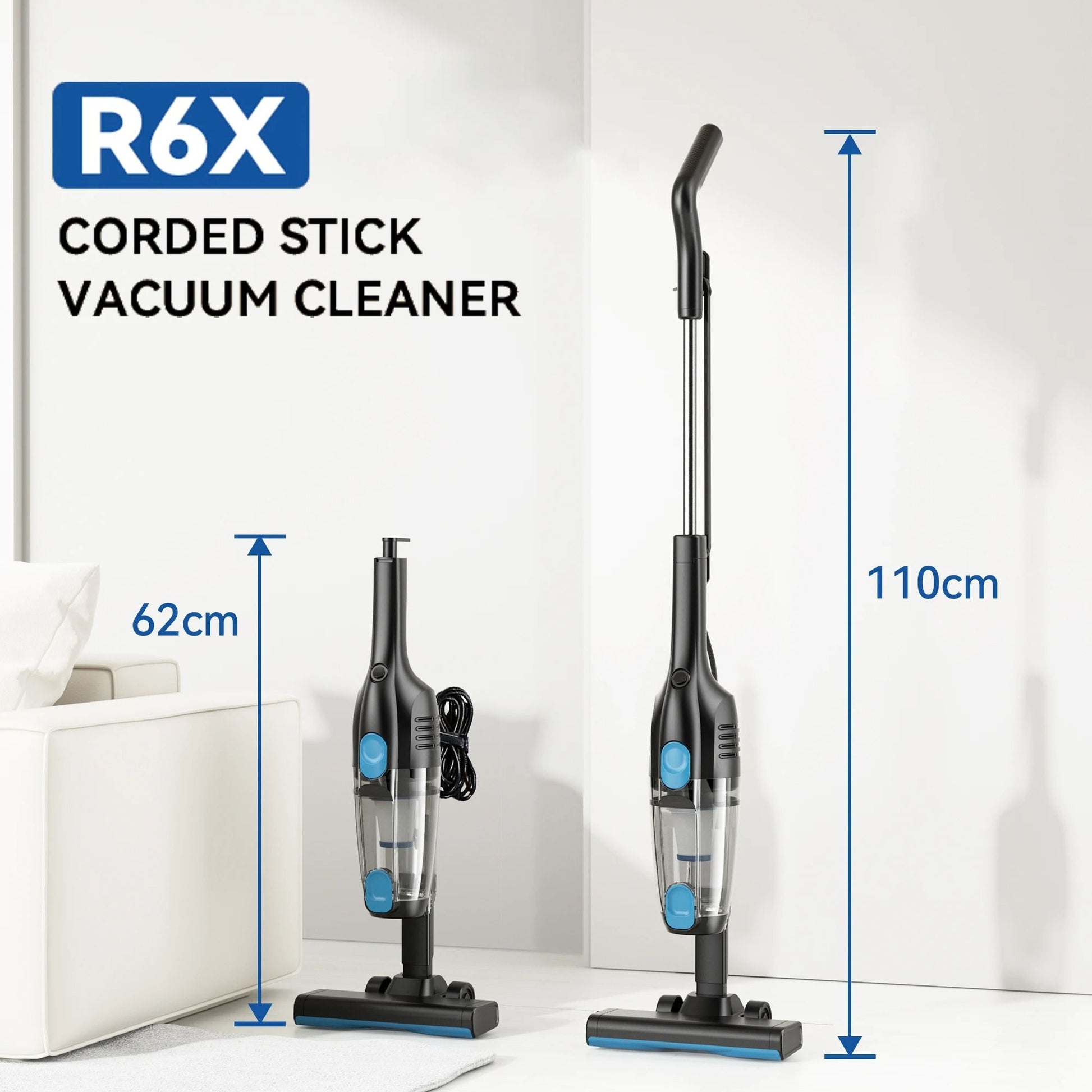 Corded Vacuum Cleaner With Powerful Suction And Long Cord For Car And Home Cleaning 7
