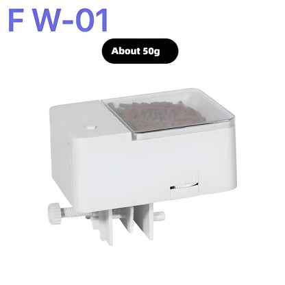 Automatic Fish Feeder With 4Speed Timer  Smart Aquarium  Turtle Food Dispenser 6