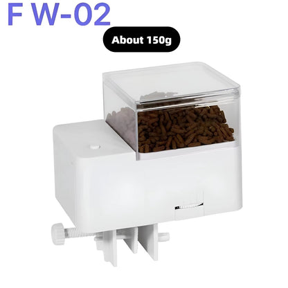 Automatic Fish Feeder With 4Speed Timer  Smart Aquarium  Turtle Food Dispenser 7