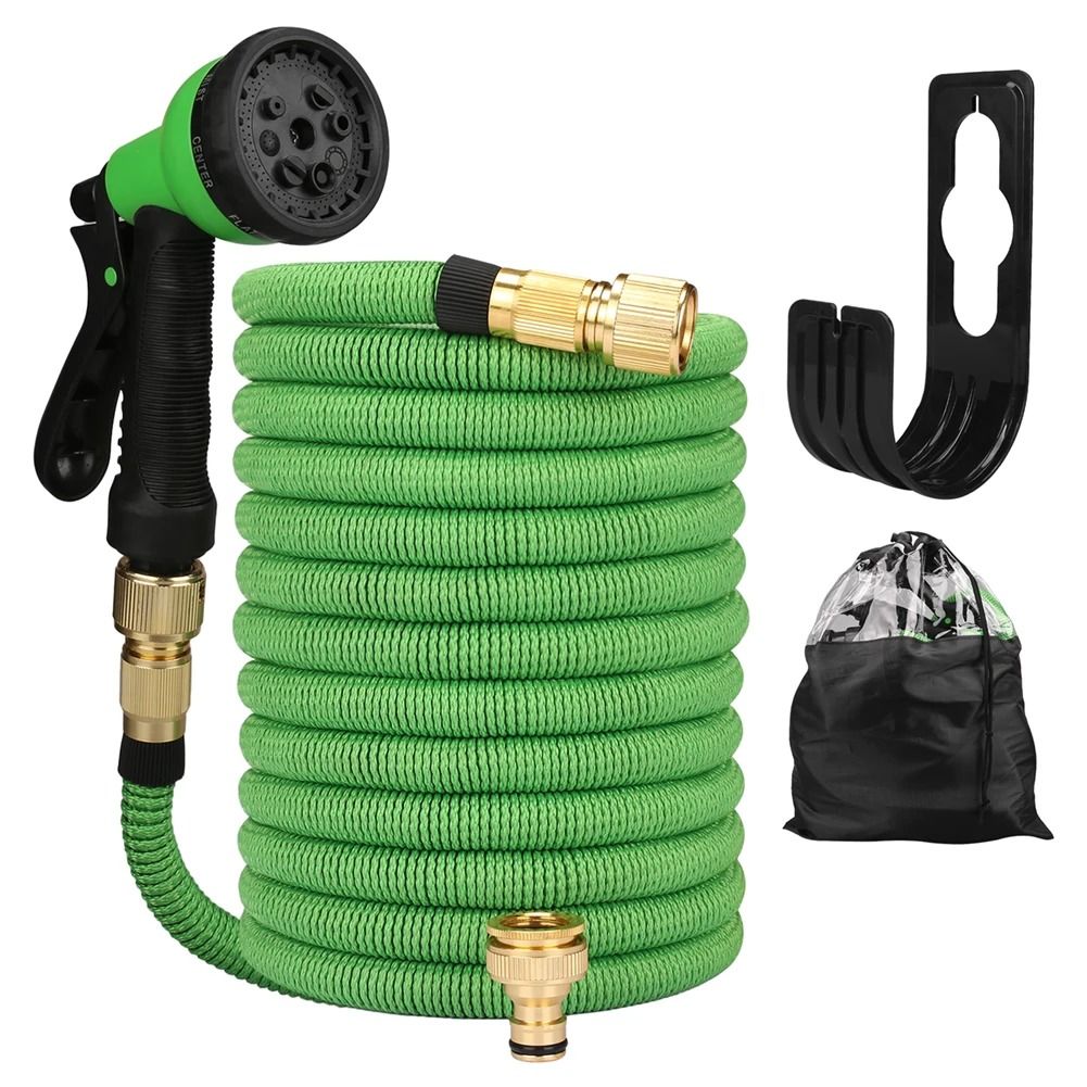 Expandable Garden Water Hose With Spray Nozzle And Storage Bag 8