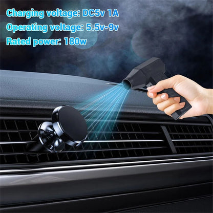 Portable Electric Air Duster 130000RPM Rechargeable Cleaning Blower 3