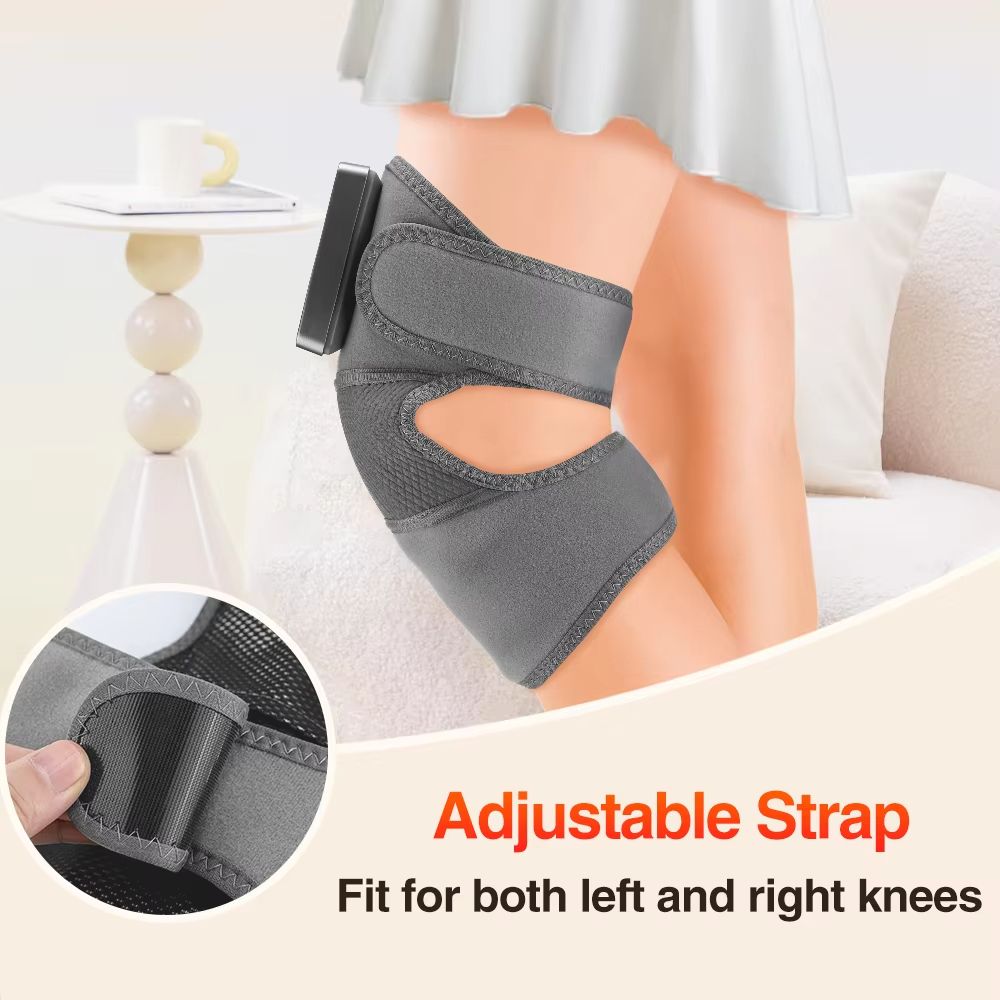 Electric Knee Massager With Heat  Vibration  Joint Pain Relief And Muscle Relaxation Pad 3