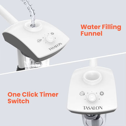 Ozone Facial Steamer with Warm Mist – Deep Cleaning & Skin Hydration for Home Spa and Salon