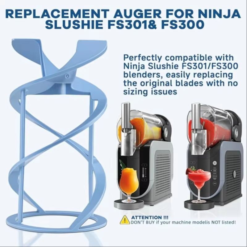 Replacement Auger For Ninja FS301FS300 Frozen Drink Machine  Durable Integrated Casting Accessory 1