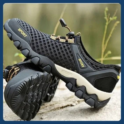 Breathable Mesh Hiking Sneakers Lightweight Casual Tennis Shoes 0