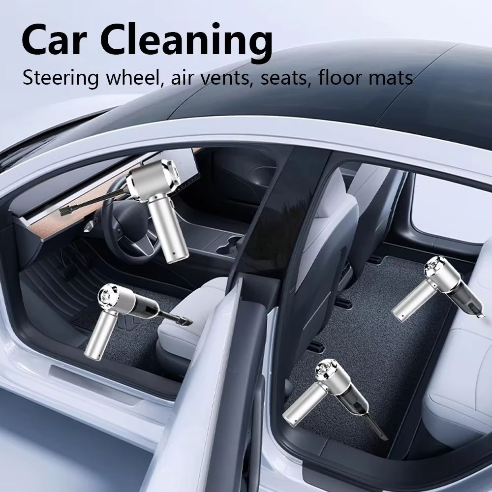 SZUK Wireless Car Vacuum Cleaner  180000PA Powerful Mini Handheld Cleaner For Car Home  Keyboard 5