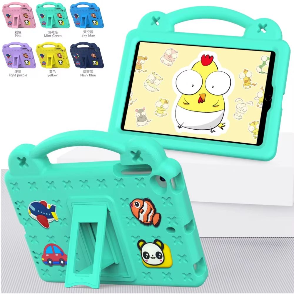 Kids Shockproof Cartoon Bear Case for iPad Mini 1–5 (7.9 Inch) – Durable EVA Protective Tablet Cover