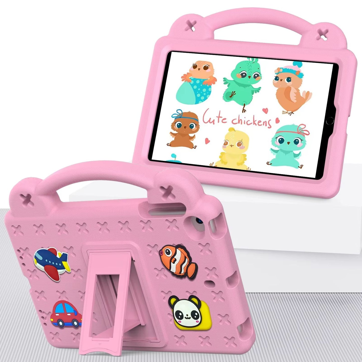 Kids Shockproof Cartoon Bear Case For IPad Mini 15 79 Inch  Durable EVA Protective Tablet Cover 7