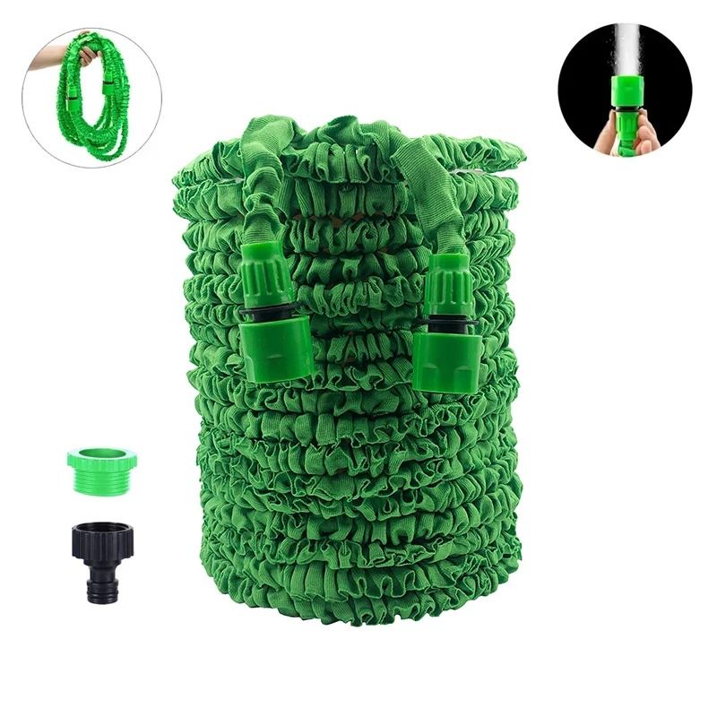 Expandable Garden Water Hose Flexible High Pressure Car Wash Irrigation Tool