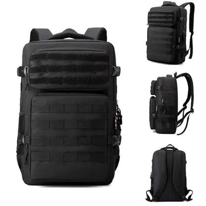 35L Tactical Waterproof Nylon Backpack for Camping, Hiking, Trekking and Outdoor Sports