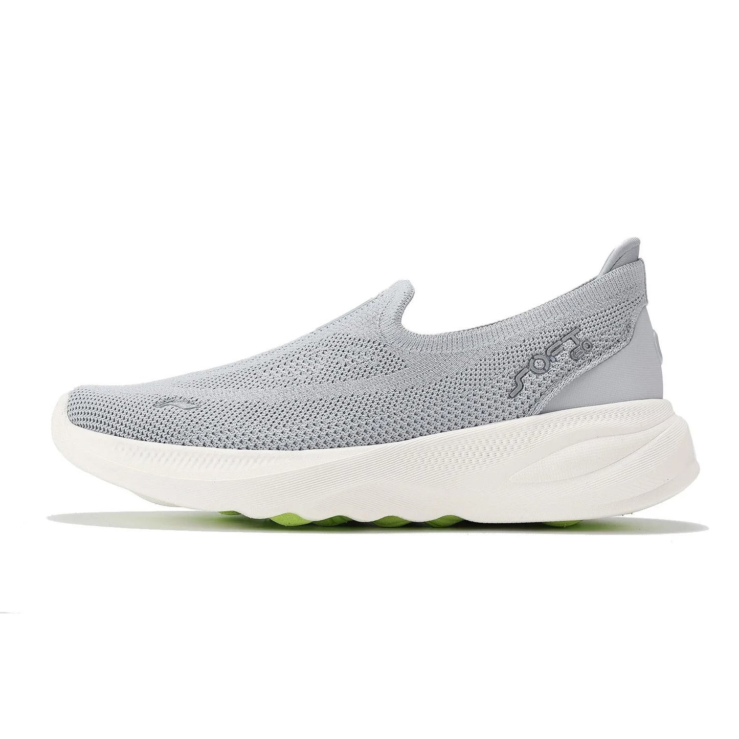 Women Knit Slip On Walking Shoes Breathable Flexible Cushion Sneakers 9