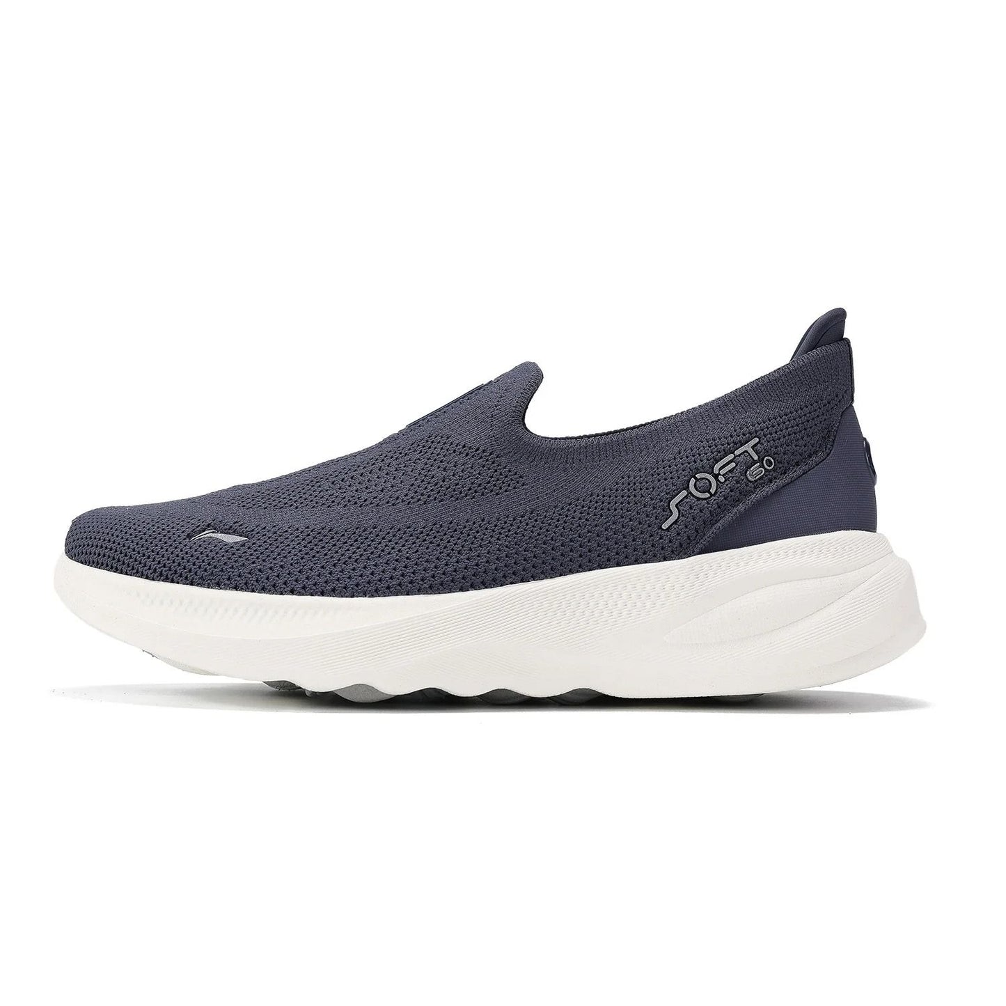 Women Knit Slip On Walking Shoes Breathable Flexible Cushion Sneakers 5