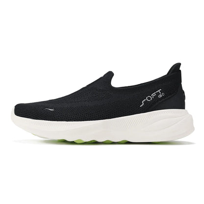 Women Knit Slip On Walking Shoes Breathable Flexible Cushion Sneakers 7