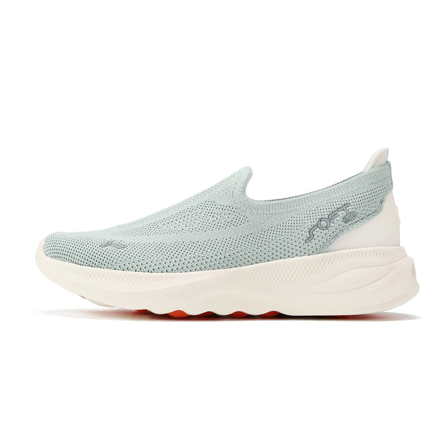 Women Knit Slip On Walking Shoes Breathable Flexible Cushion Sneakers 8