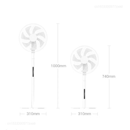 Smart DC Inverter Floor Fan Pro With App Control And Quiet Air Circulation 4