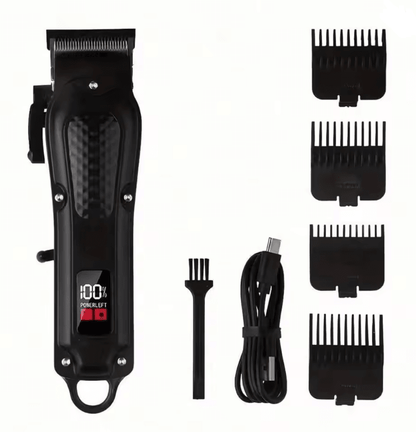 Professional USB Rechargeable Hair Clipper and Cordless Beard Trimmer for Men