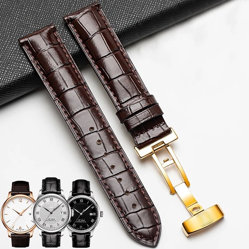 Leather Watch Strap For Men Compatible With Tissot 2
