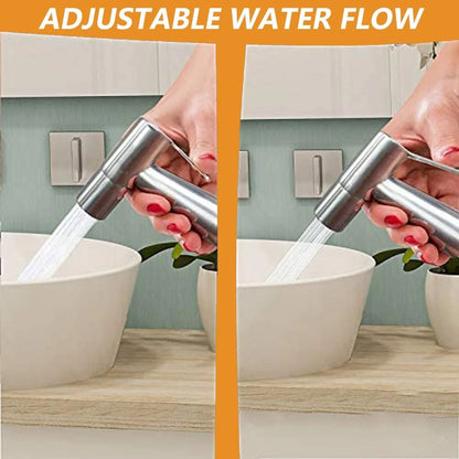 Stainless Steel Handheld Toilet Bidet Sprayer Kit 4