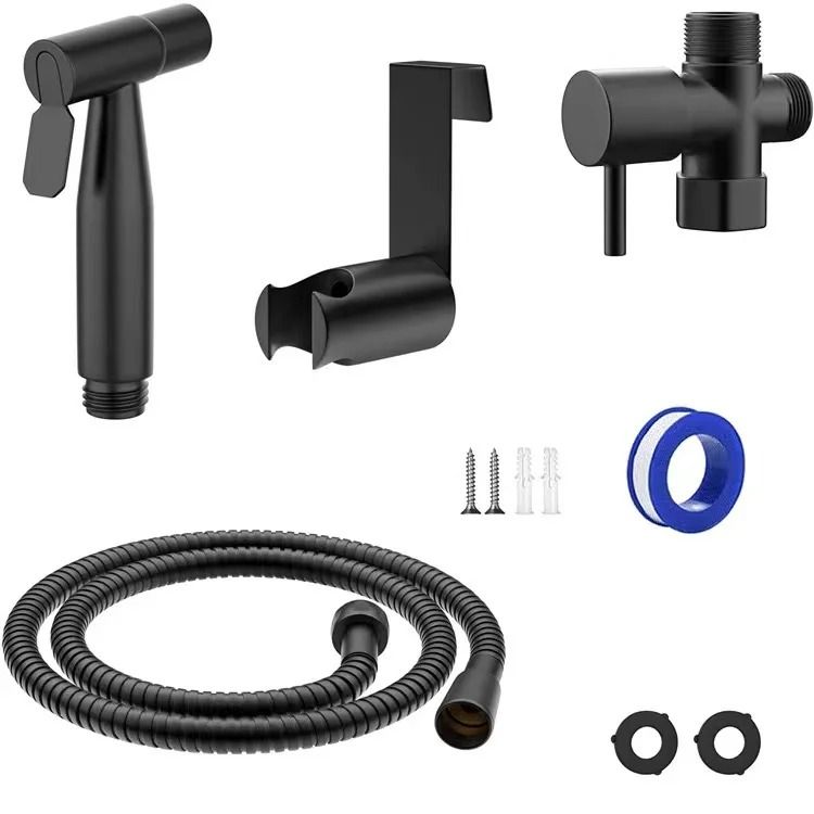 Stainless Steel Handheld Toilet Bidet Sprayer Kit 7