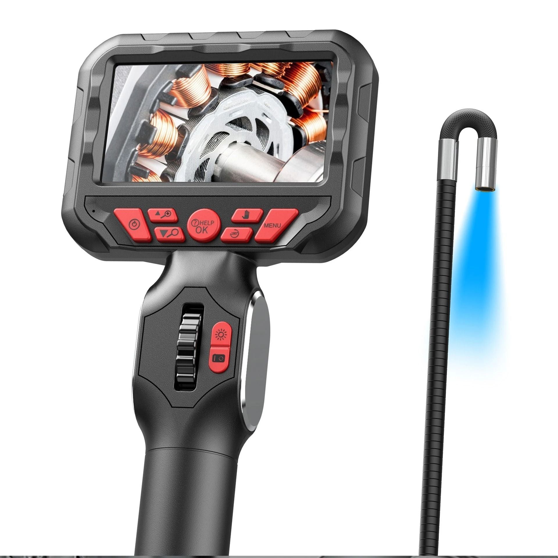 Industrial Endoscope Camera With Rotating HD Lens For Inspection And Repair 4