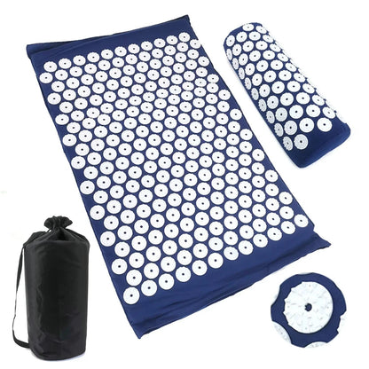 Comfortable Pillow and Mat Set with Optional Carry Bag