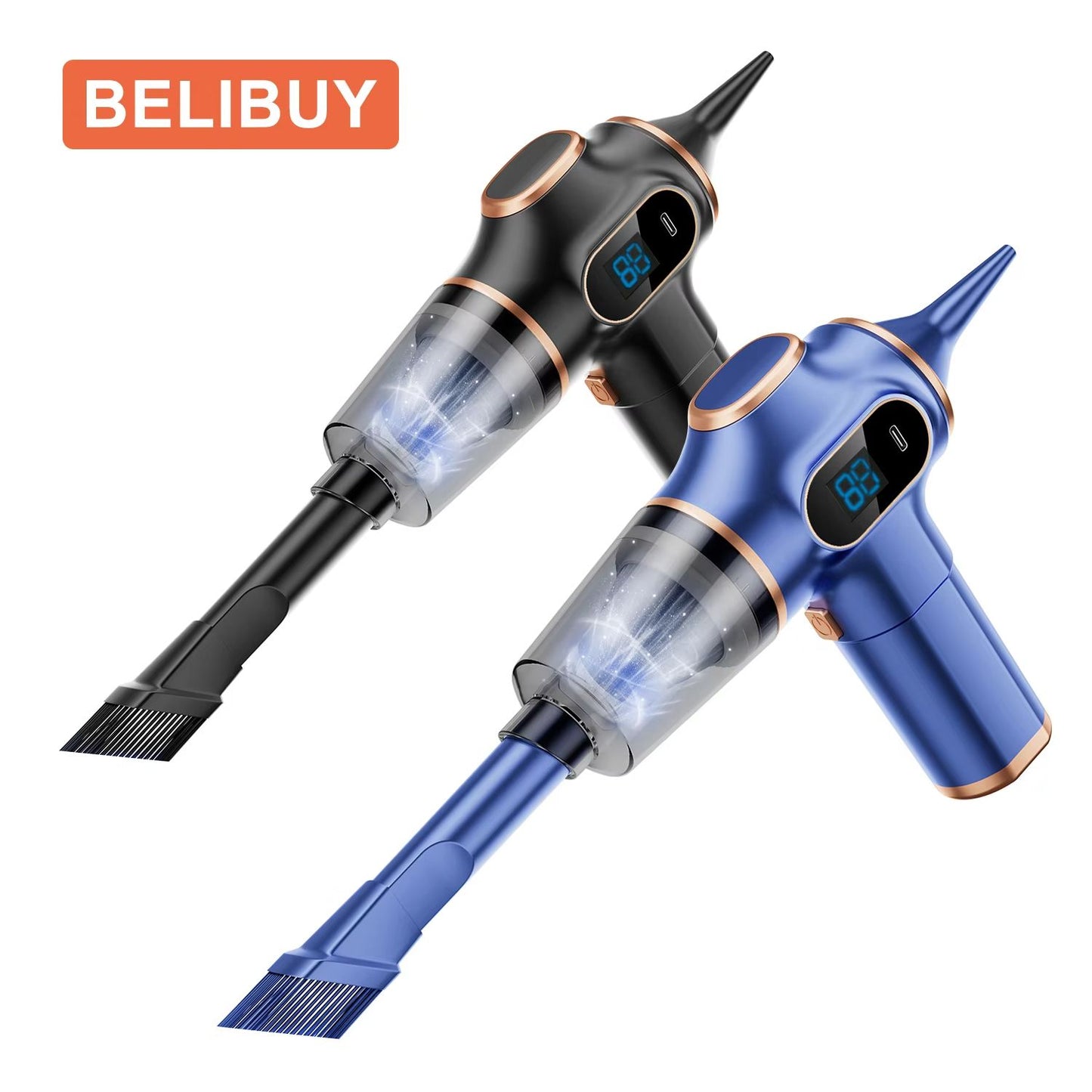 BELIBUY Wireless Car Vacuum Cleaner  HighPower Handheld Mini Vacuum For Home Sofa Carpet And Auto C 5