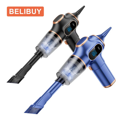 BELIBUY Wireless Car Vacuum Cleaner  HighPower Handheld Mini Vacuum For Home Sofa Carpet And Auto C 5