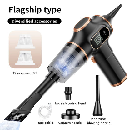 BELIBUY Wireless Car Vacuum Cleaner  HighPower Handheld Mini Vacuum For Home Sofa Carpet And Auto C 9