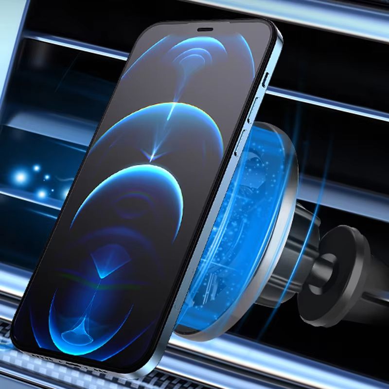 Strong Magnetic Car Phone Holder  360 Vent  Dashboard Mount For Magsafe IPhone 1415 Samsung 4