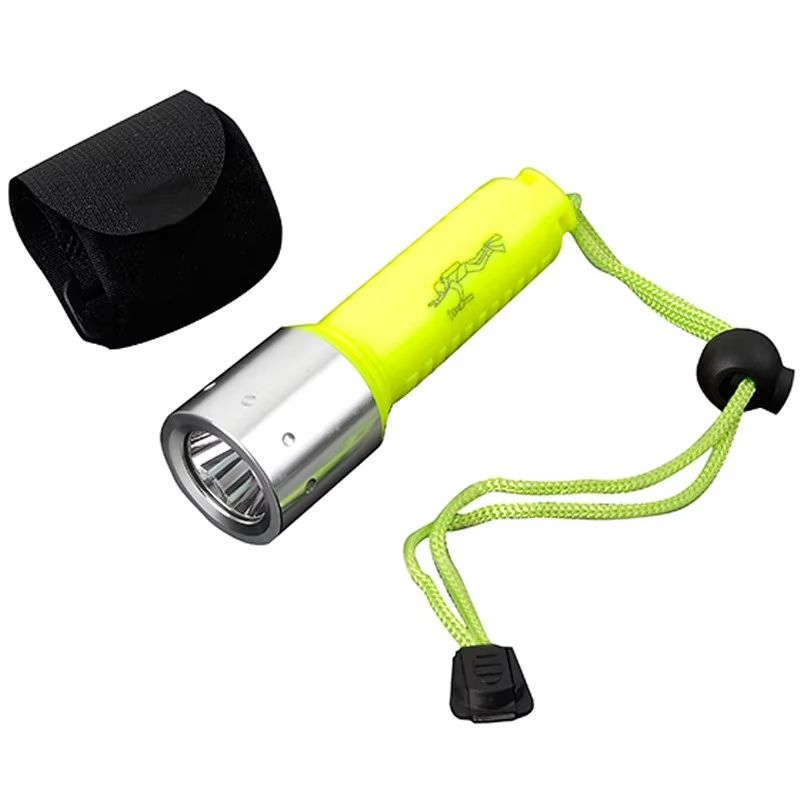 ZK20 Rechargeable Diving Flashlight – Powerful Q5 LED Underwater Scuba Torch with 18650 Battery