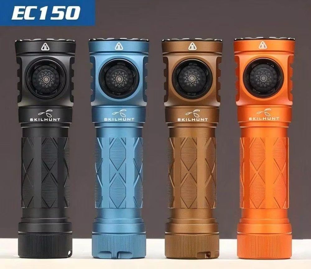 Skilhunt EC150 USBC Rechargeable LED Flashlight  1350 Lumens Mini Torch With AA And 14500 Battery C 2