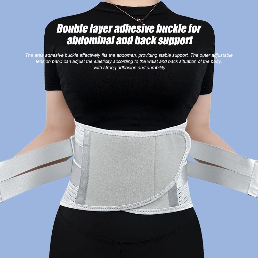 Ergonomic Lower Back Brace With Lumbar Support Pad 1