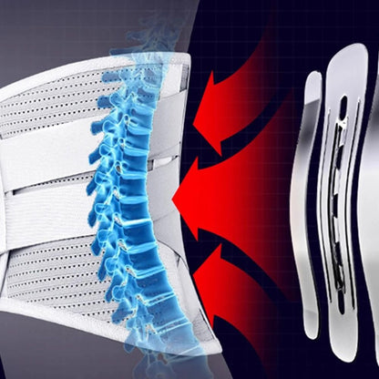 Ergonomic Lower Back Brace With Lumbar Support Pad 3