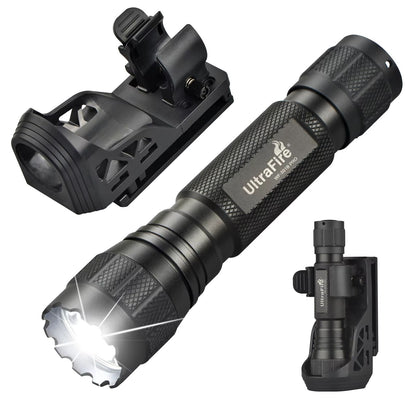 UltraFire WF-501B Tactical LED Flashlight – 1200 Lumens Rechargeable Torch for Police, Army, and Outdoor Hunting