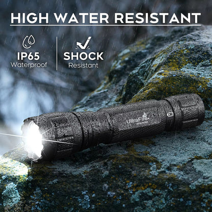 UltraFire WF501B Tactical LED Flashlight  1200 Lumens Rechargeable Torch For Police Army And Outdoo 3