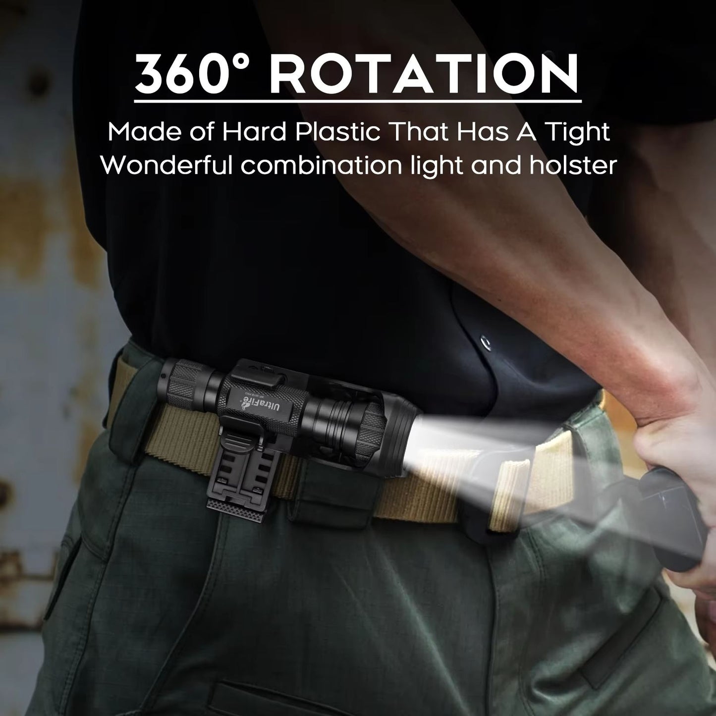 UltraFire WF501B Tactical LED Flashlight  1200 Lumens Rechargeable Torch For Police Army And Outdoo 5