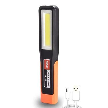 Bright COB LED Work Light  USB Rechargeable Magnetic Torch For Car Mechanic And Emergency Use 6