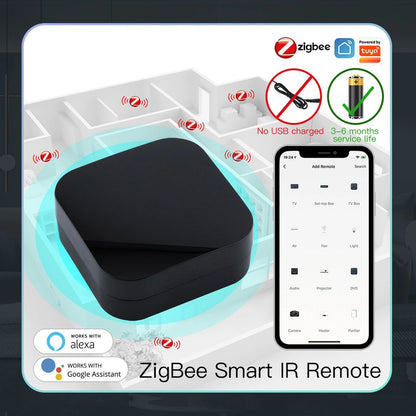 Smart IR Universal Remote Controller for Home Devices with Voice Control