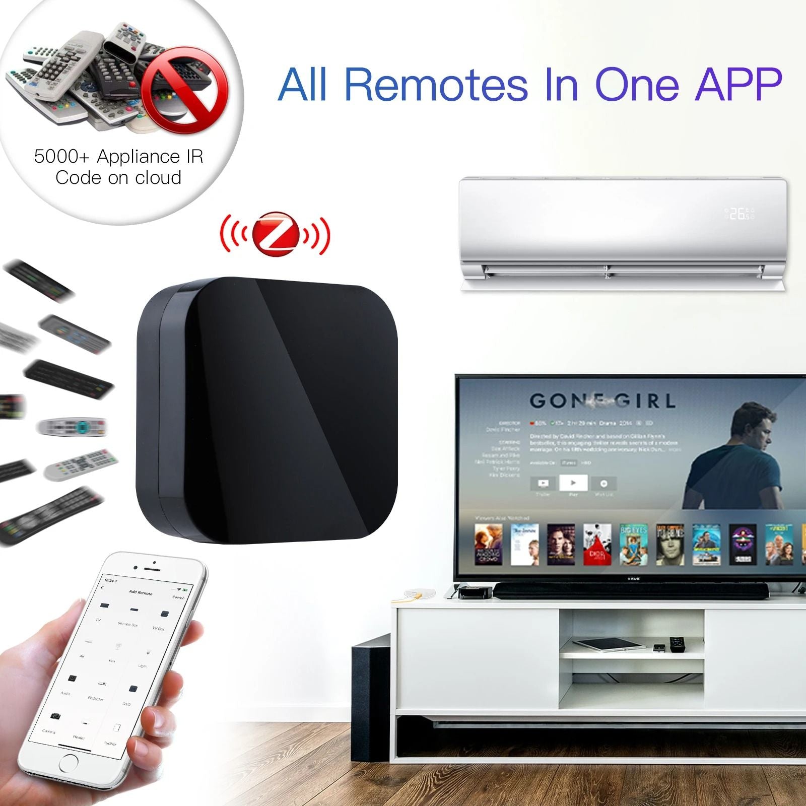 Smart IR Universal Remote Controller For Home Devices With Voice Control 4