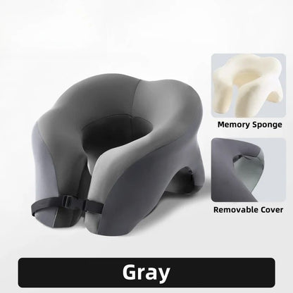 Portable Memory Foam U Shaped Neck Pillow For Travel And Rest 9