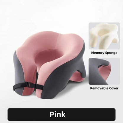 Portable Memory Foam U Shaped Neck Pillow For Travel And Rest 6