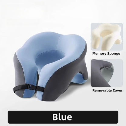Portable Memory Foam U Shaped Neck Pillow For Travel And Rest 8
