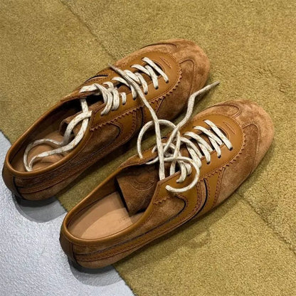 Forrest Gump Womens Sneakers 2025  Genuine Leather Retro Flat Casual Shoes 1