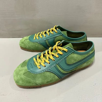 Forrest Gump Womens Sneakers 2025  Genuine Leather Retro Flat Casual Shoes 12