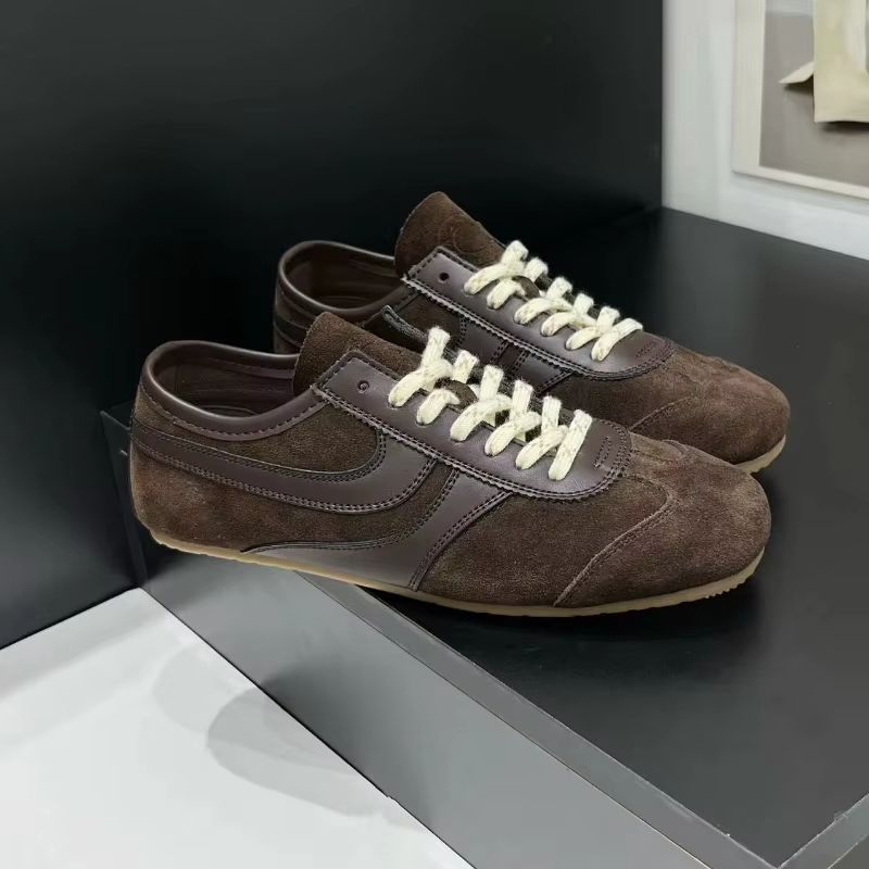 Forrest Gump Womens Sneakers 2025  Genuine Leather Retro Flat Casual Shoes 13