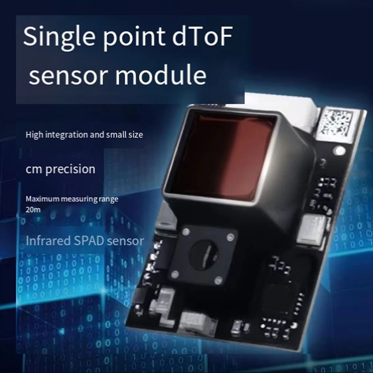 Mini Laser Distance Sensor Module with 20m Range and High Precision