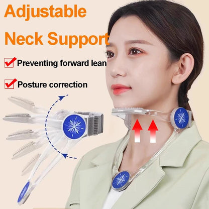 Adjustable Neck Traction Stretcher for Pain Relief and Posture Support