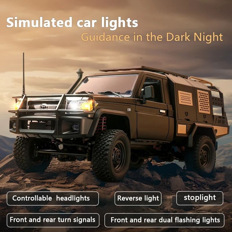 4WD RC Pickup Truck With Remote Control 3