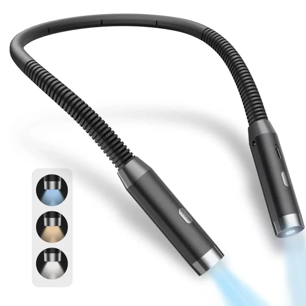 Flexible USB Neck Reading Light For Bedtime Reading 2